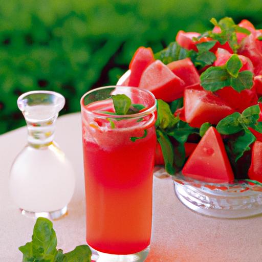 Watermelon-Mint Lemonade