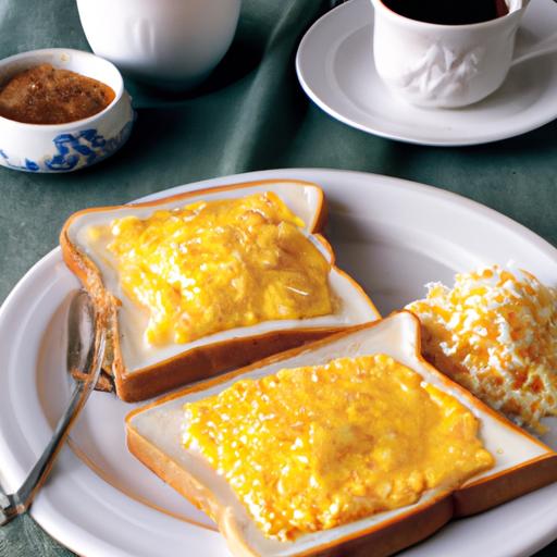 Royal Cheesy Egg Toast