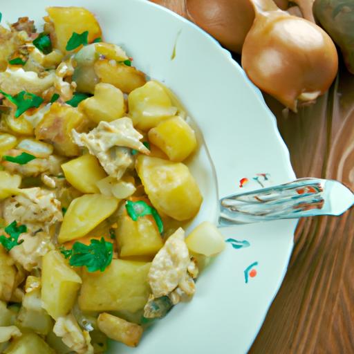 Swashbuckling Chicken and Potato Skillet