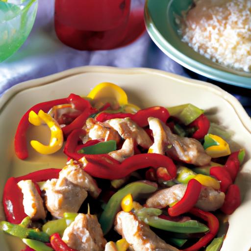 Swashbuckling Chicken Peppers