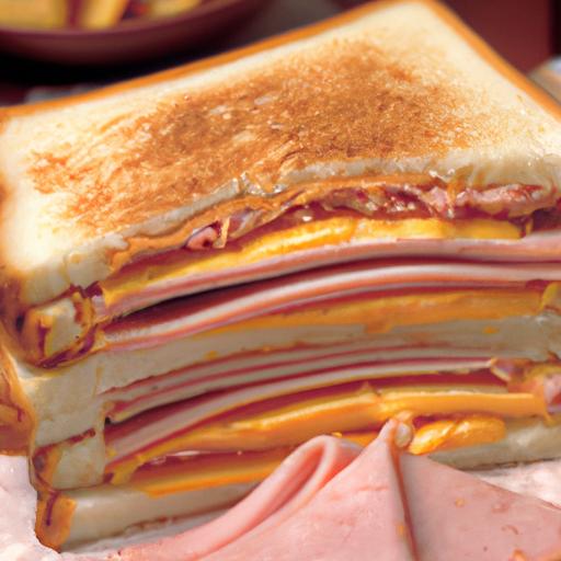 Deluxe Ham and Cheese Sandwich