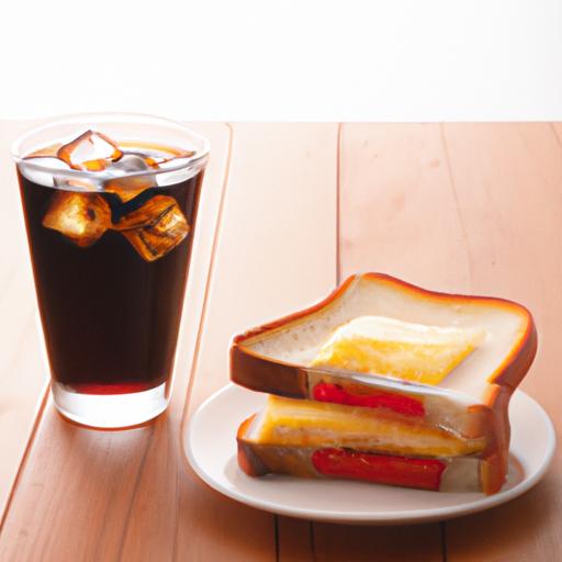 Grilled Cheese Sandwich with Coke
