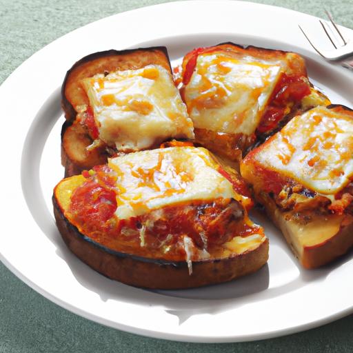 Garlic Tomato Cheese Toast