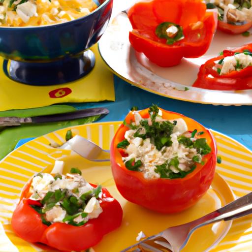Pirate's Delight Ricotta and Bell Pepper Stuffed Tomato