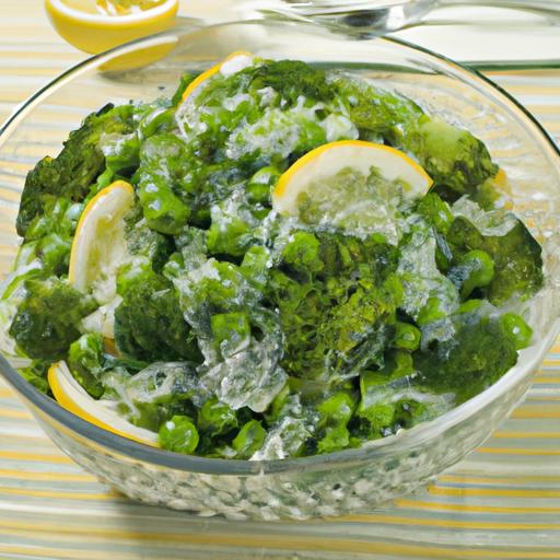 Broccoli and Peas Cowboy Salad