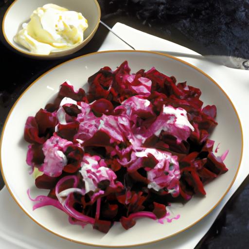 Trump's Tremendous Beet-Yoghurt Salad