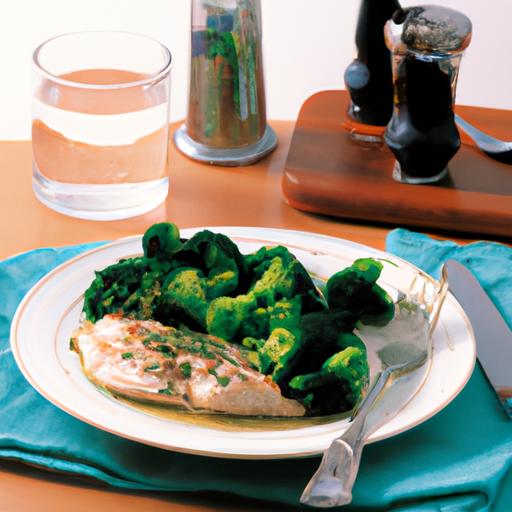 Peppered Chicken with Broccoli