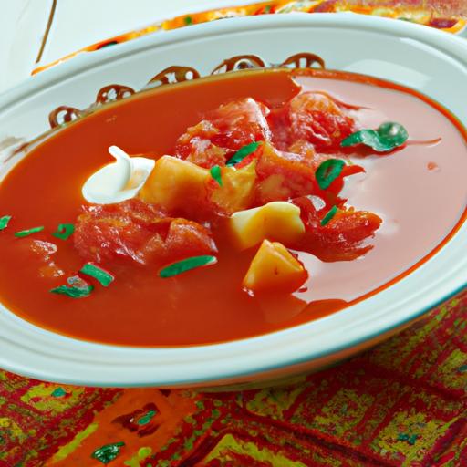 Classic Tomato Onion Potato Soup