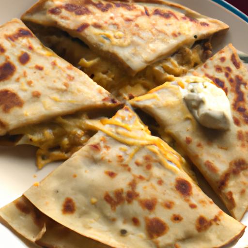 Crispy Chicken Tenders Quesadilla