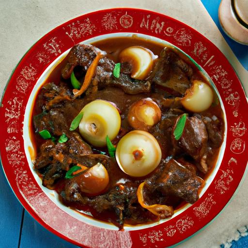 Braised Short Ribs with Shitake Mushrooms