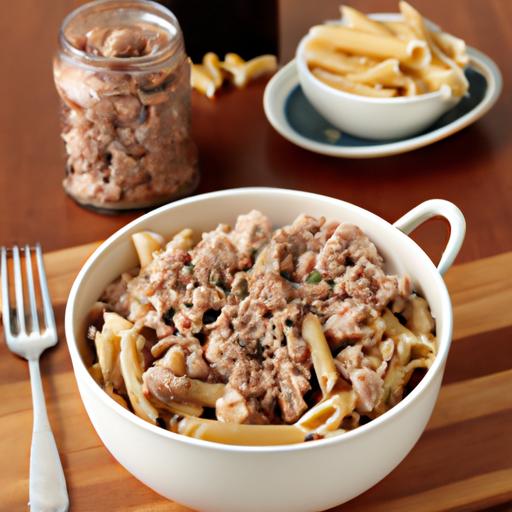 Protein-Packed Tuna and White Bean Pasta