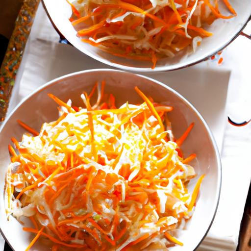 Cabbage and Carrot Coleslaw