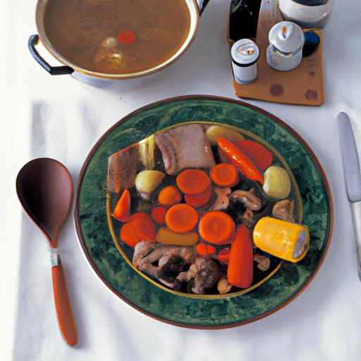 Pork Ribs and Vegetable Pot-au-Feu