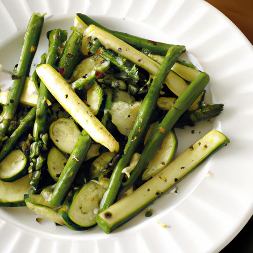 Asparagus Cucumber Salad