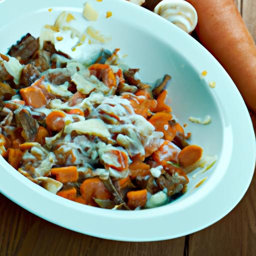 Mushroom Carrot Parmesan Saute