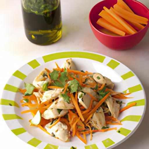 Cilantro Lime Chicken with Carrot Apple Salad