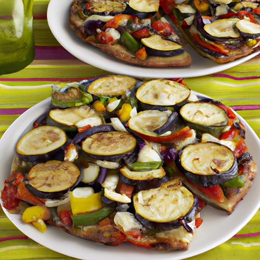 Grilled Vegetable Pizza