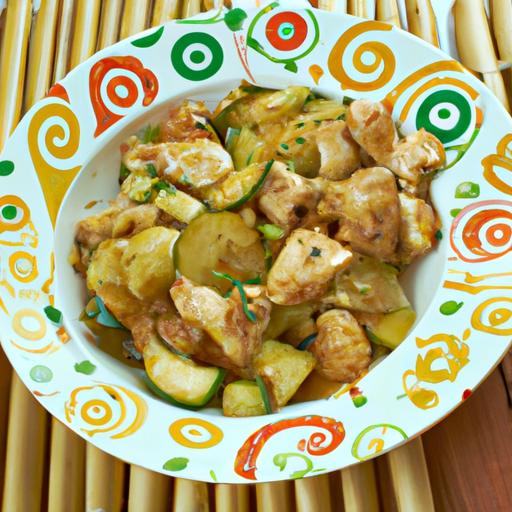 Chicken and Zucchini Stir Fry