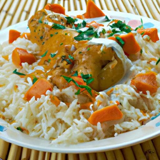 Creamy Garam Masala Chicken and Rice