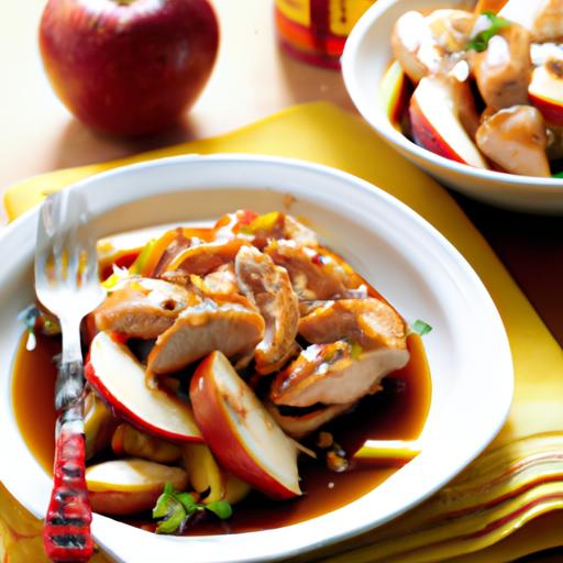 Soy Glazed Apple Chicken