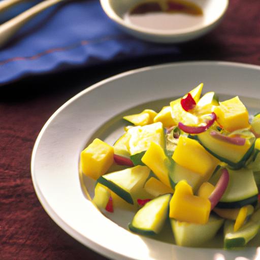 Mango Cucumber Salad