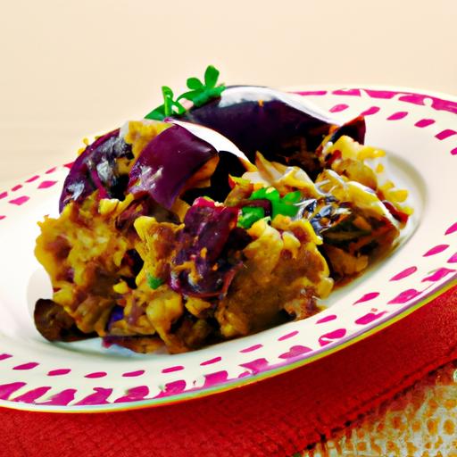 Spicy Eggplant and Potato Mash