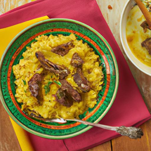 Cowboy Mutton Turmeric Rice Bowl