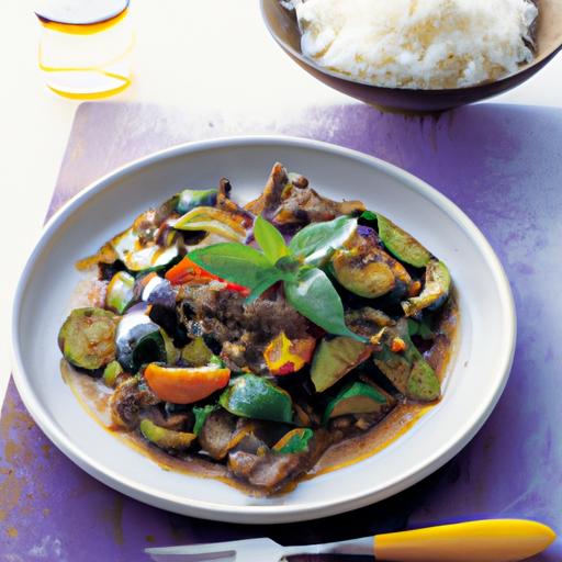 Trump's Terrific Eggplant Pork Stir-Fry