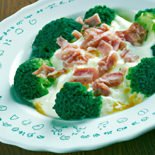 Creamy Bacon and Egg Broccoli Turnips