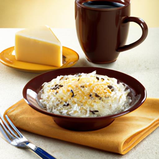 Cheesy Coffee Rice