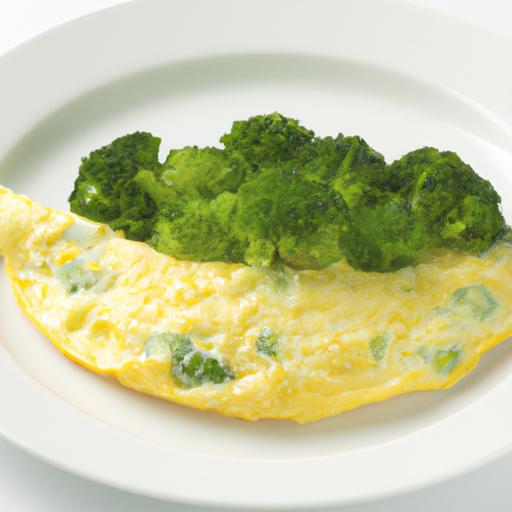 Cheesy Broccoli Omelette