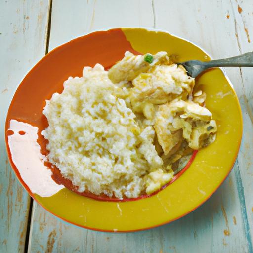 Creamy Peanut Butter Chicken Rice