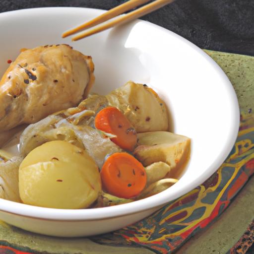 Chicken and Potato Noodle Bowl