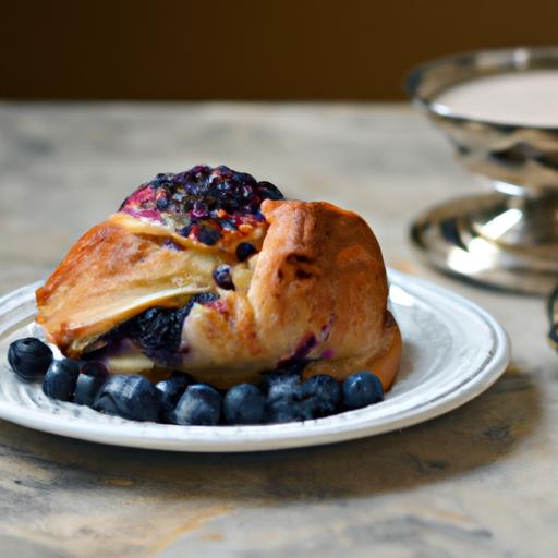 Royal Blueberry Brioche Breakfast