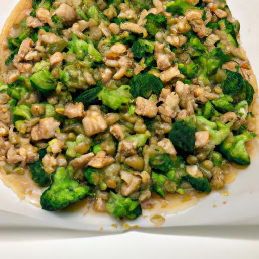 Broccoli Chicken with Beans