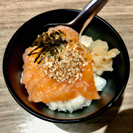 Sweet and Salty Salmon Rice Bowl