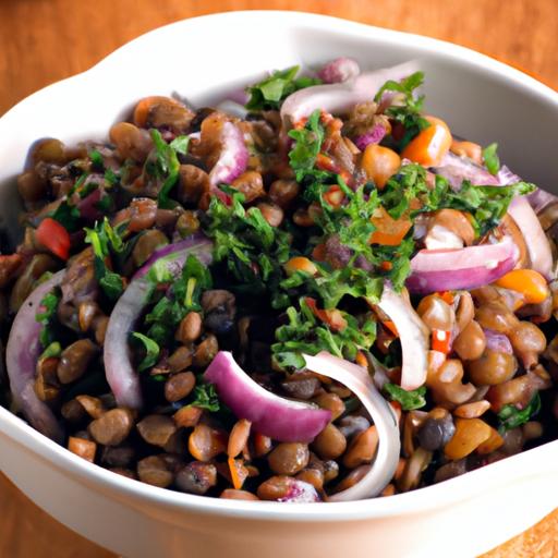 Mixed Lentil Beans Salad