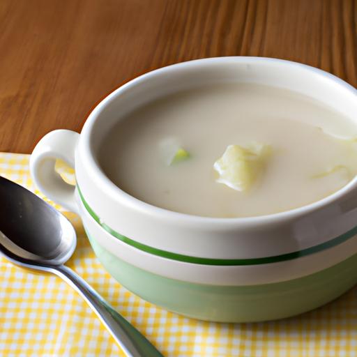 Creamy Cabbage and Cheese Soup