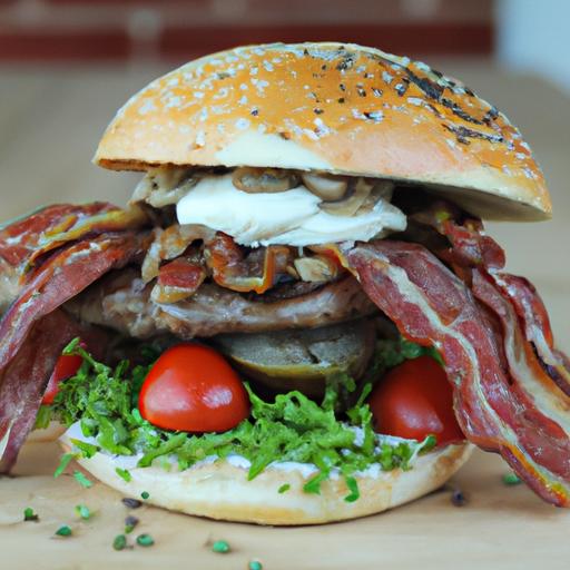 Schweine Nacken Burger