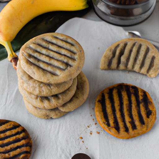 Chocolate Banana Peanut Butter Cookies