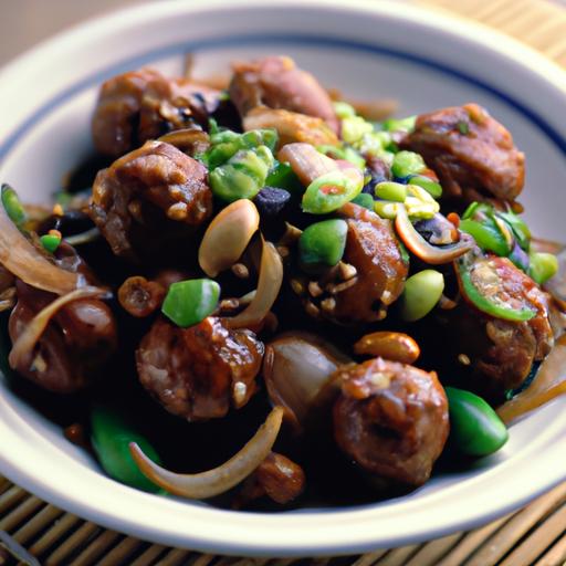 Garlic Meatball Stir-Fry