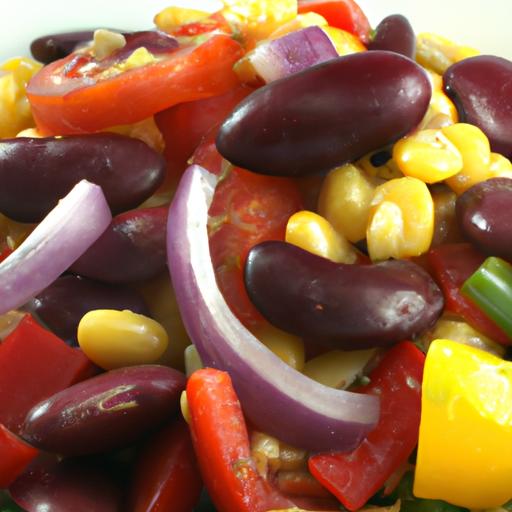 Corn, Tomato and Kidney Bean Salad