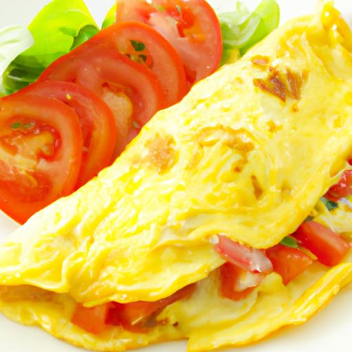 Tomato and Cheese Omelette