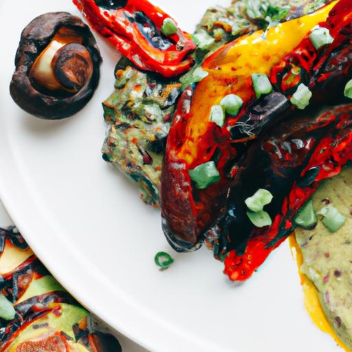 Roasted Portobello Mushroom and Vegetable Medley