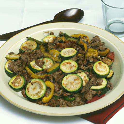 Zucchini Beef Skillet