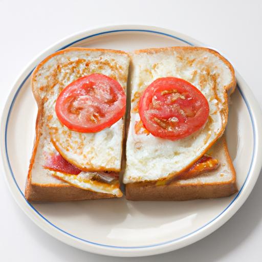Tomato and Egg Sandwich