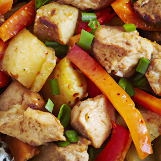 Chicken Stir-Fry with Potatoes and Veggies