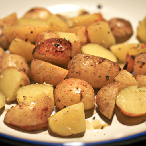 Roasted Potatoes Fit for a Monarch