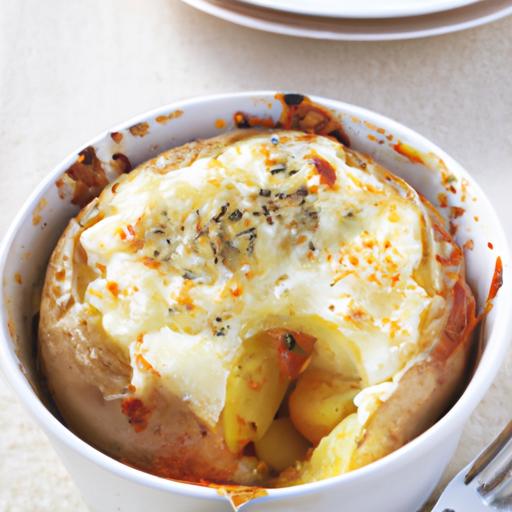 Cheesy Oven-Baked Potatoes