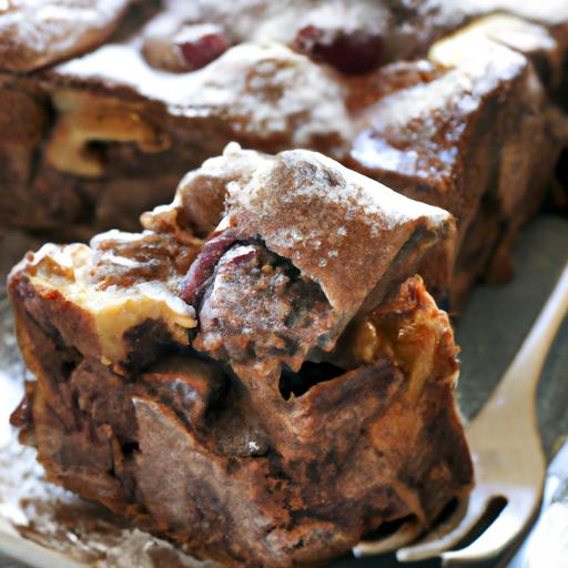 Royal Chocolate Nutella Bread Pudding